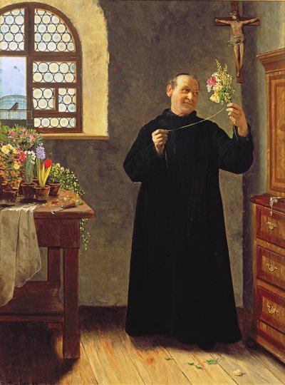 The Finishing Touches, 1893 by Hermann Beyfus